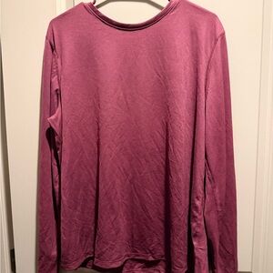 Long Sleeve Pink Top